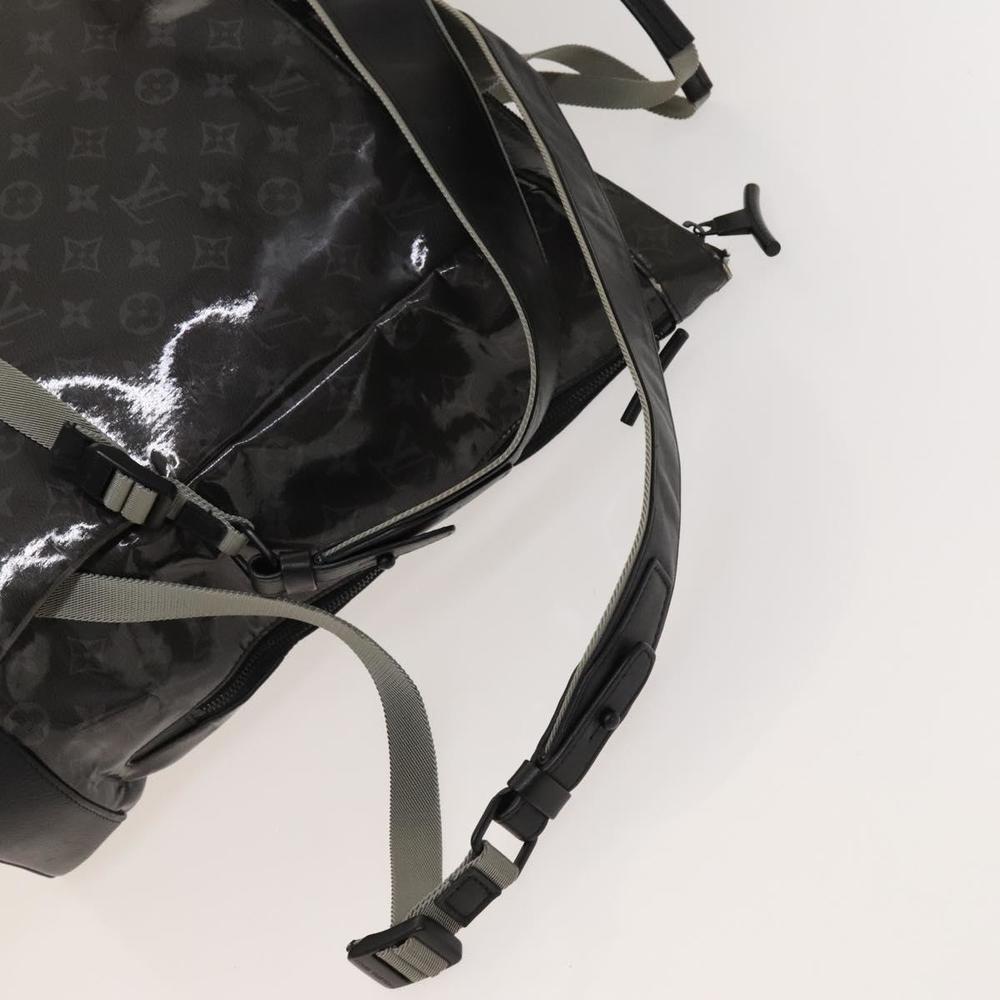LOUIS VUITTON Monogram Eclipse Glaze Zipped Tote Backpack M43900 LV Auth 129972 - Picture 8 of 16